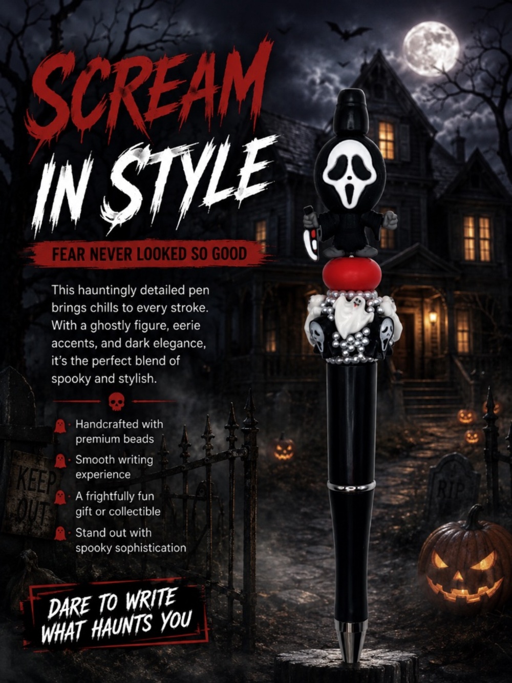Scream In Style Pen